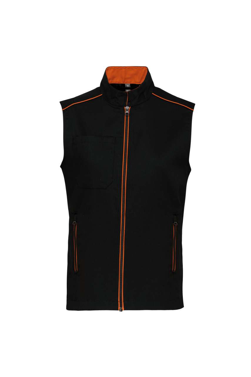 Black/Orange