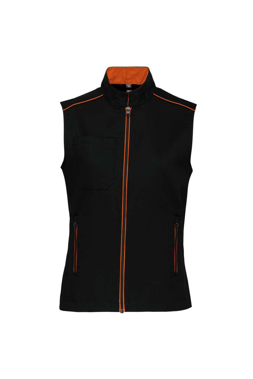 Black/Orange