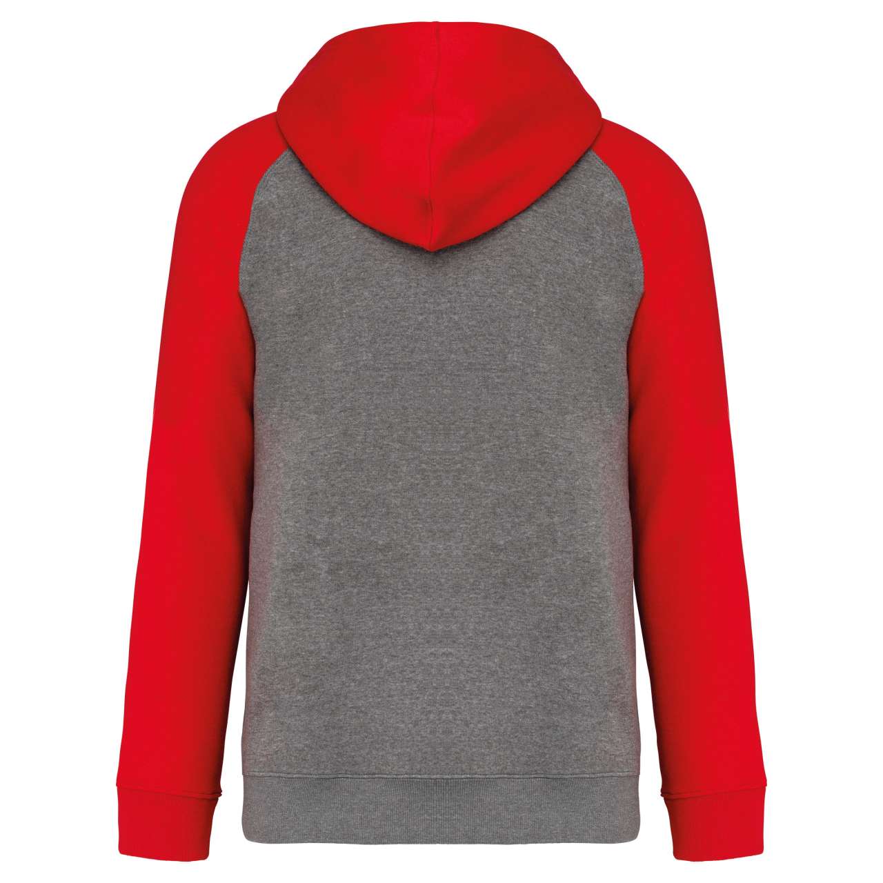 Grey Heather/Sporty Red